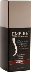 EMPIRE סיבי שיער חום כהה 25 גרם