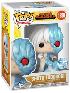 POP Animation: MHA- Ice Todoroki w/CH(GW) אריזה פגומה (אקסקלוסיבי מדבקה כסופה) Funko