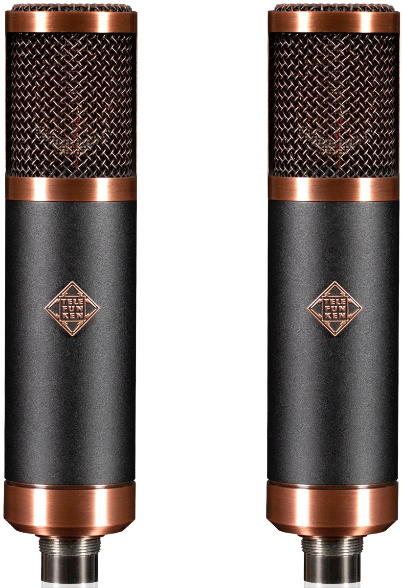 זוג מיקרופונים קונדנסר Telefunken TF39 Deluxe condenser mic Stereo set