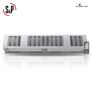 מסך אויר 120 ס"מ דקורטיבי עם שלט  S&P CAF 1200 M