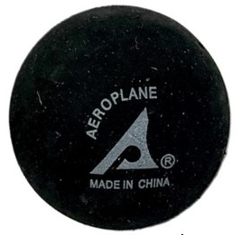 כדור גומי מקצועי למשחקי מטקות וסקווש דגם Aeroplane שתי נקודות