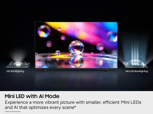 טלוויזיה חכמה סמסונג 75 אינץ Samsung Mini LED 4K 75M80H