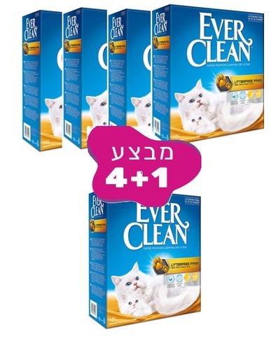 EVER CLEAN חול גרגרים גדולים - חול לחתולים