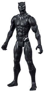 דמות הפנתר השחור Black Panther בגובה 30 ס"מ עם אור ואפקטים קוליים מסדרת TITAN HERO