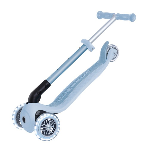 קורקינט מתקפל לפעוטות וילדים JUNIOR LIGHTS ECOLOGIC עם אורות בגלגלים - בלוברי