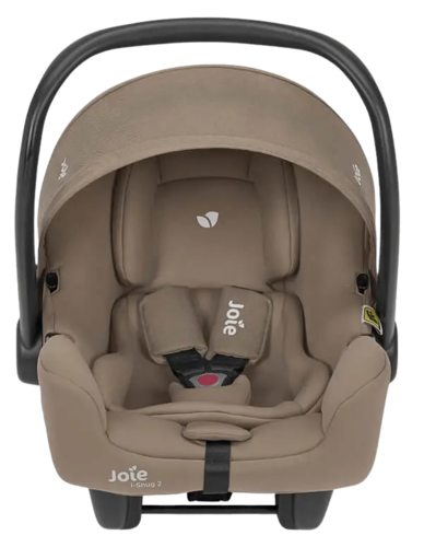 סלקל i-Snug2 קל משקל במיוחד עם הגנות צד מורחבות בתקן i-Size - חום Cashew