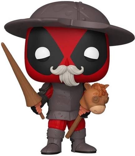 בובת פופ מארוול עם ראש מתנדנד POP Marvel: Deadpool - Deadpool As Don Quixote דדפול כדון קישוט