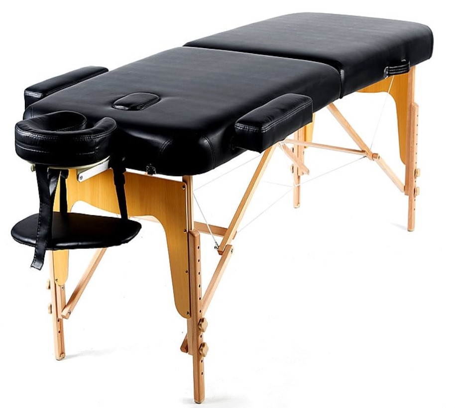 שולחן עיסוי מקצועי 2 חלקים אלומיניום 185×70 ס”מ Medics Care MC-195 Top