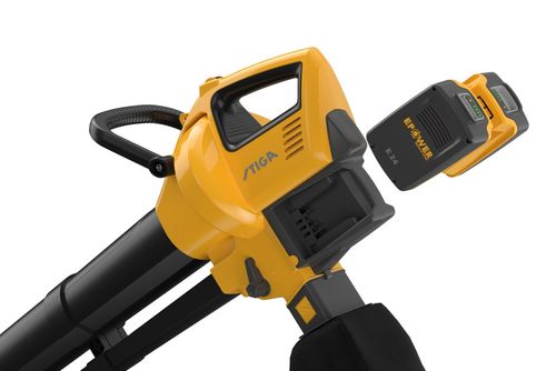 מפוח/שואב עלים נטען | 40V | דגם VS 100e | כולל 2 סוללות 4 אמפר ומטען | מבית