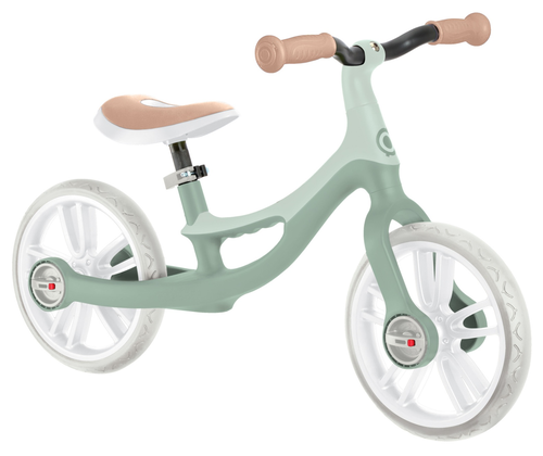 אופני איזון Go Bike Elite עם 2 מצבי גובה, ידית אחיזה וגלגלי TPE - ירוק מרווה