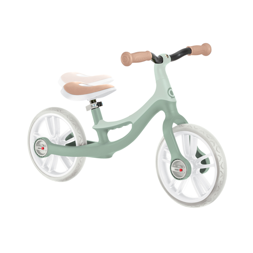אופני איזון Go Bike Elite עם 2 מצבי גובה, ידית אחיזה וגלגלי TPE - ירוק מרווה