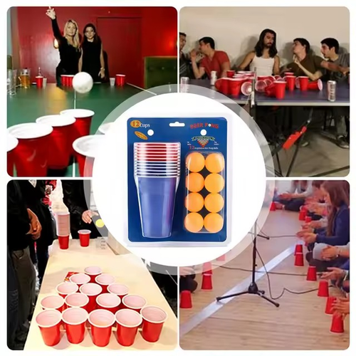 ערכת ביר פונג Beer Pong אולטימטיבית למסיבה שלכם