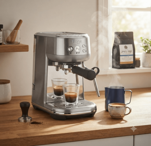 מכונת קפה טוחנת Sage Barista Express Impress SES876 עם מטחנה מובנית