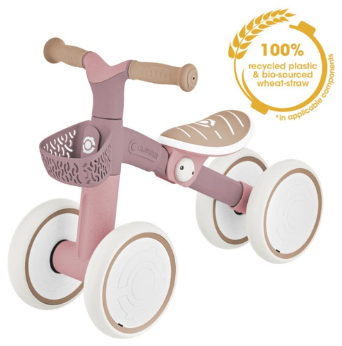 אופני לימוד ואיזון Learning Bike המעבר המושלם להליכה ECOLOGIC - ורוד Berry