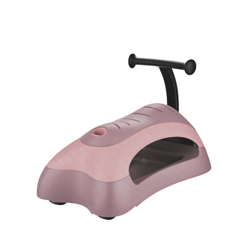 בימבה והליכון 2 ב-1 Walk N’ Roll Ecologic עשוי פלסטיק 100% ממוחזר - ורוד Berry
