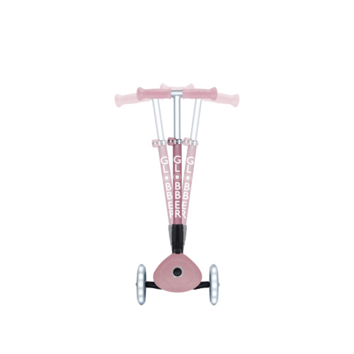 קורקינט מתקפל לפעוטות וילדים JUNIOR LIGHTS ECOLOGIC עם אורות בגלגלים - ורוד Berry