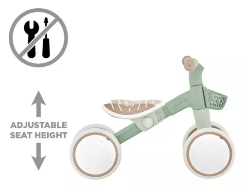 אופני לימוד ואיזון Learning Bike המעבר המושלם להליכה ECOLOGIC - פיסטוק