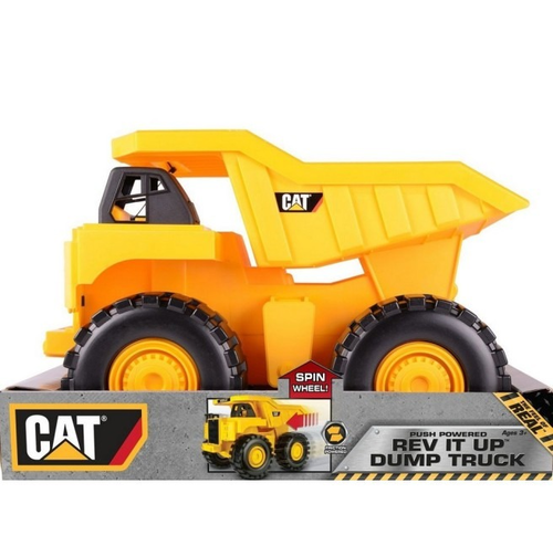 משאית עפר ענקית קטרפילר CAT - דגם Rev It Up עם הנעת חיכוך