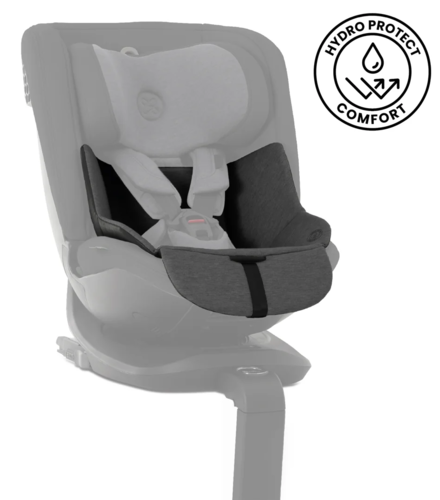כסא בטיחות מסתובב משולב בוסטר Motion 2 All Size 360 - אפור Glacier