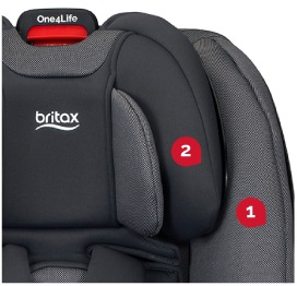 כיסא בטיחות משולב בוסטר וואן 4 לייף One4Life Clicktight - שחור ONYX