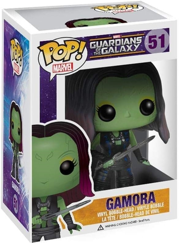 בובת פופ מארוול עם ראש מתנדנד POP Marvel: Avengers - Gamora