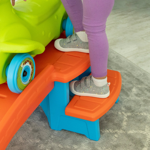 מסלול רכבת הרים במדרון דינוזאור Dino Dash Up & Down Roller Coaster דגם 4404