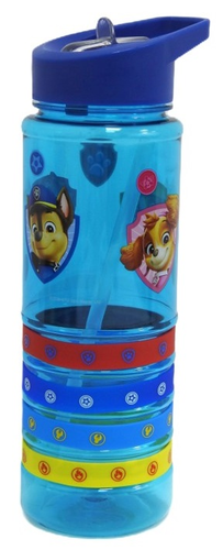 בקבוק שתיה עם קש מתקפל 700 מ