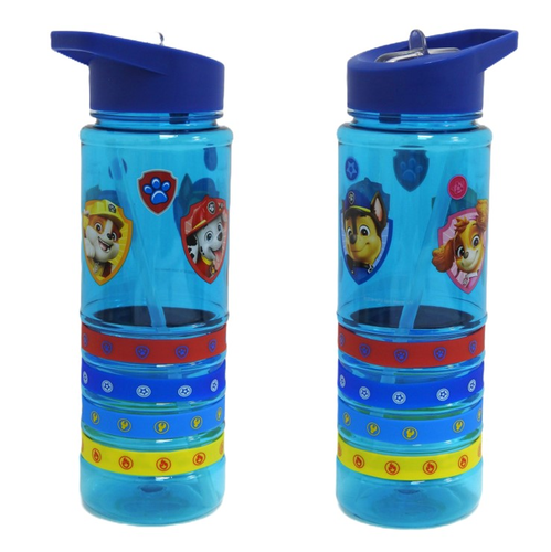 בקבוק שתיה עם קש מתקפל 700 מ