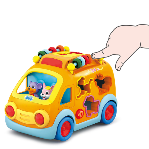 אוטובוס פעילות נוסע, התאמת צורות וחיות עם אורות וצלילים
