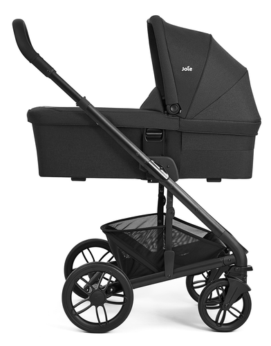 סט עגלת תינוק משולבת 3 ב-1 Chrome עם סלקל i-Snug 2 צבע Raven