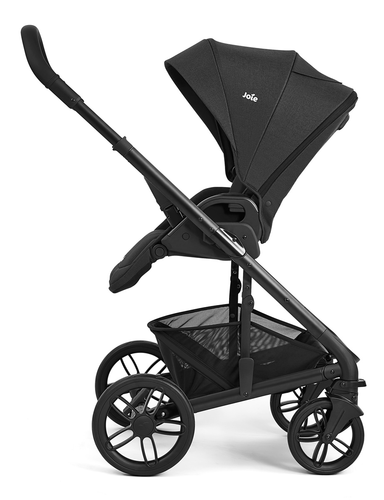 סט עגלת תינוק משולבת 3 ב-1 Chrome עם סלקל i-Snug 2 צבע Raven