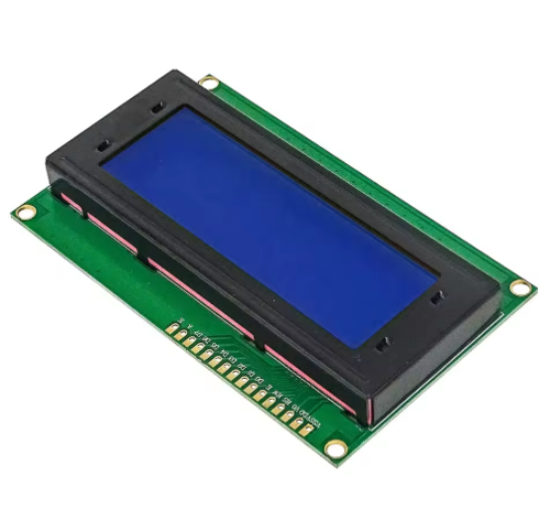 מסך LCD 2004 כחול – עד 20 תווים ו-4 שורות