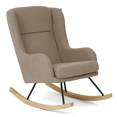 כורסת הנקה מתנדנדת סקיילר Skylar עם משענת גב גבוה - חום COPPER