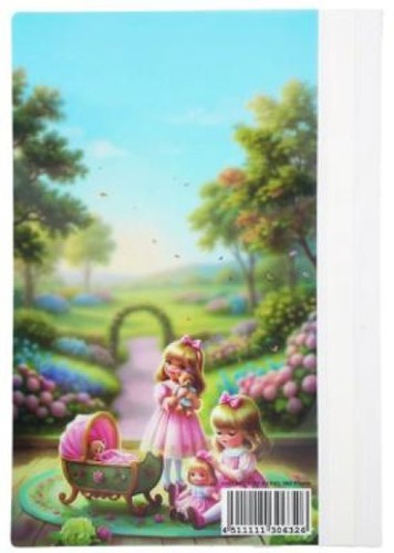 10 מחברת קשר/ דגם בנות עם בובות