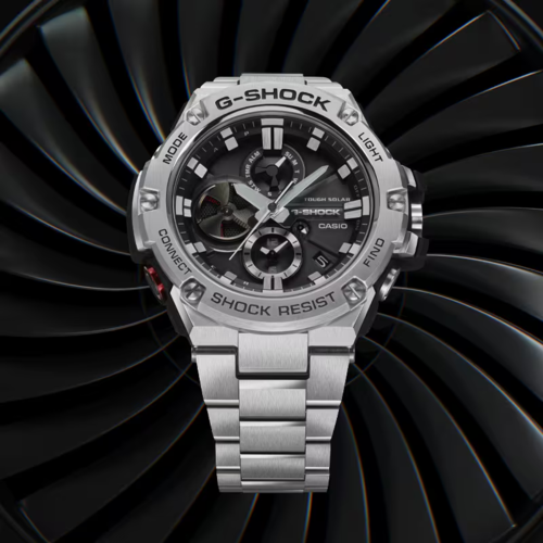 CASIO GST-B100D-1A G-STEEL סולארי חזר למלאי מהרו להזמין