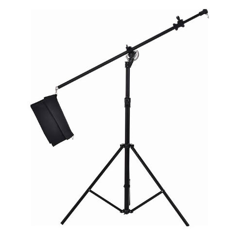 חצובת תאורה עם מוט בום מתקפל Fotobest FT-1901B