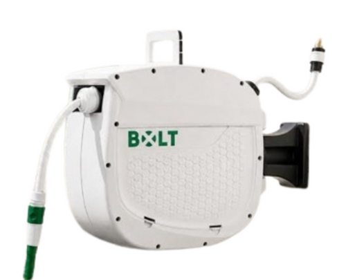 מכונת שטיפה מקצועית 120 בר 1400W +  גלגלת השקיה אוטומטית 20 מטר PW1401.2 BOLT 