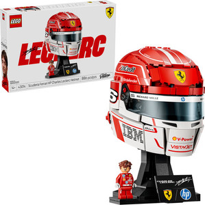 לגו קסדת המרוצים של שארל לקלר 43014 Scuderia Ferrari HP