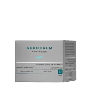 קרם לילה משקם - Pro Aging | מכיל 50 מ"ל | סבוקלם - SEBOCALM