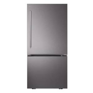 מקרר מקפיא תחתון 720 ליטר LG GV-B86BSE נירו' מושחרת
