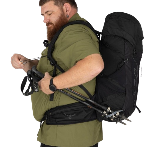 תיק תיק טיולים רחב לגברExtended Fit TALON 33L שחור - Osprey
