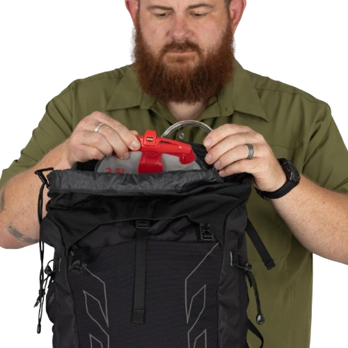 תיק תיק טיולים רחב לגברExtended Fit TALON 33L שחור - Osprey