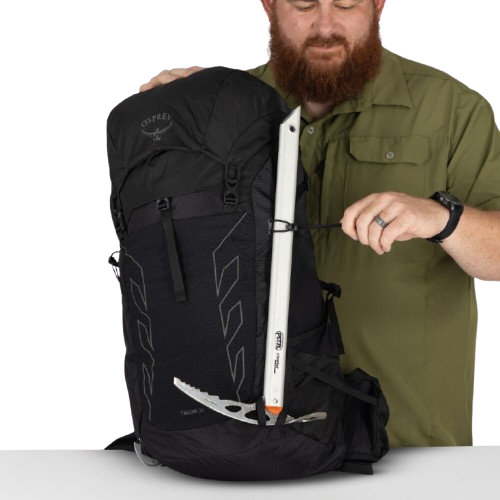 תיק תיק טיולים רחב לגברExtended Fit TALON 33L שחור - Osprey