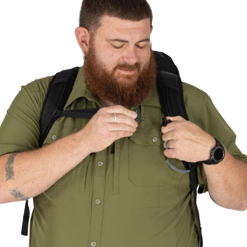 תיק תיק טיולים רחב לגברExtended Fit TALON 33L שחור - Osprey
