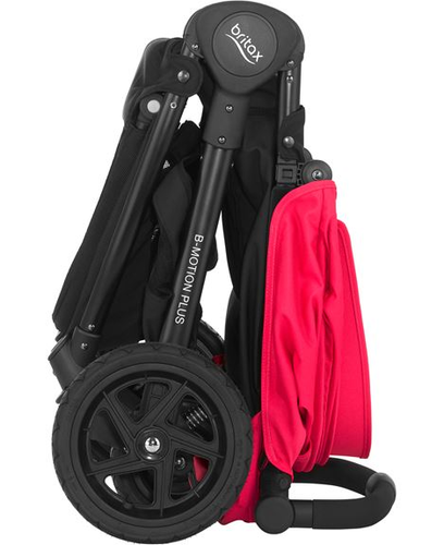 עגלת תינוק בי מושן פלוס B-Motion Plus עם ידית מתכוננת + מתקן כוס מתנה