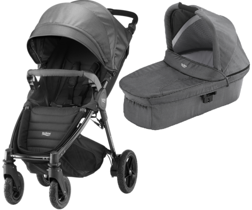 עגלת תינוק בי מושן פלוס B-Motion Plus וסל שכיבה