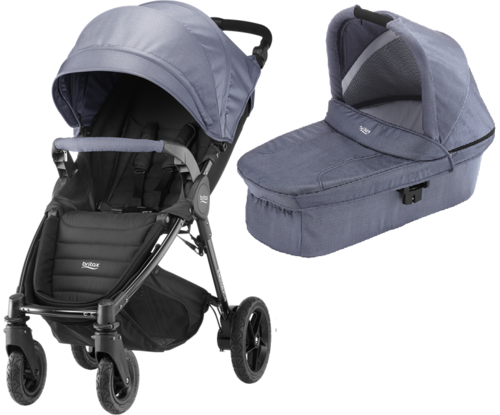 עגלת תינוק בי מושן פלוס B-Motion Plus וסל שכיבה