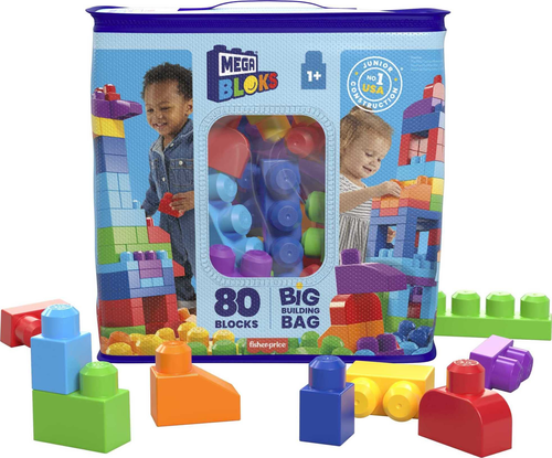 שק 80 לבני הרכבה (כחול)