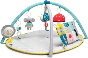 אוניברסיטה ושמיכת פעילות 4 ב 1 לפיתוח מיומנויות ועידוד התפתחות במגוון תנוחות עם תיבת נגינה - קואלה