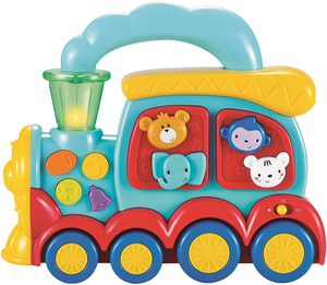רכבת החיות - צעצעוע התפתחות מוזיקלי אורקולי משעשע ומלמד